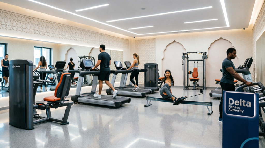 delta fitness authority