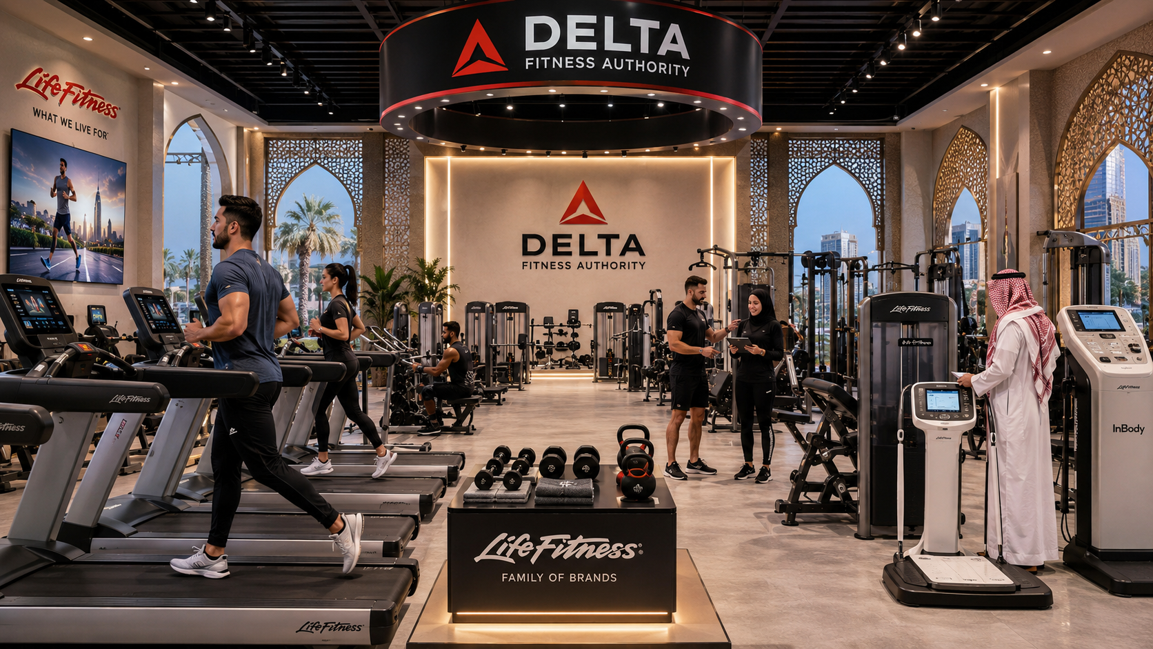 delta fitness authority
