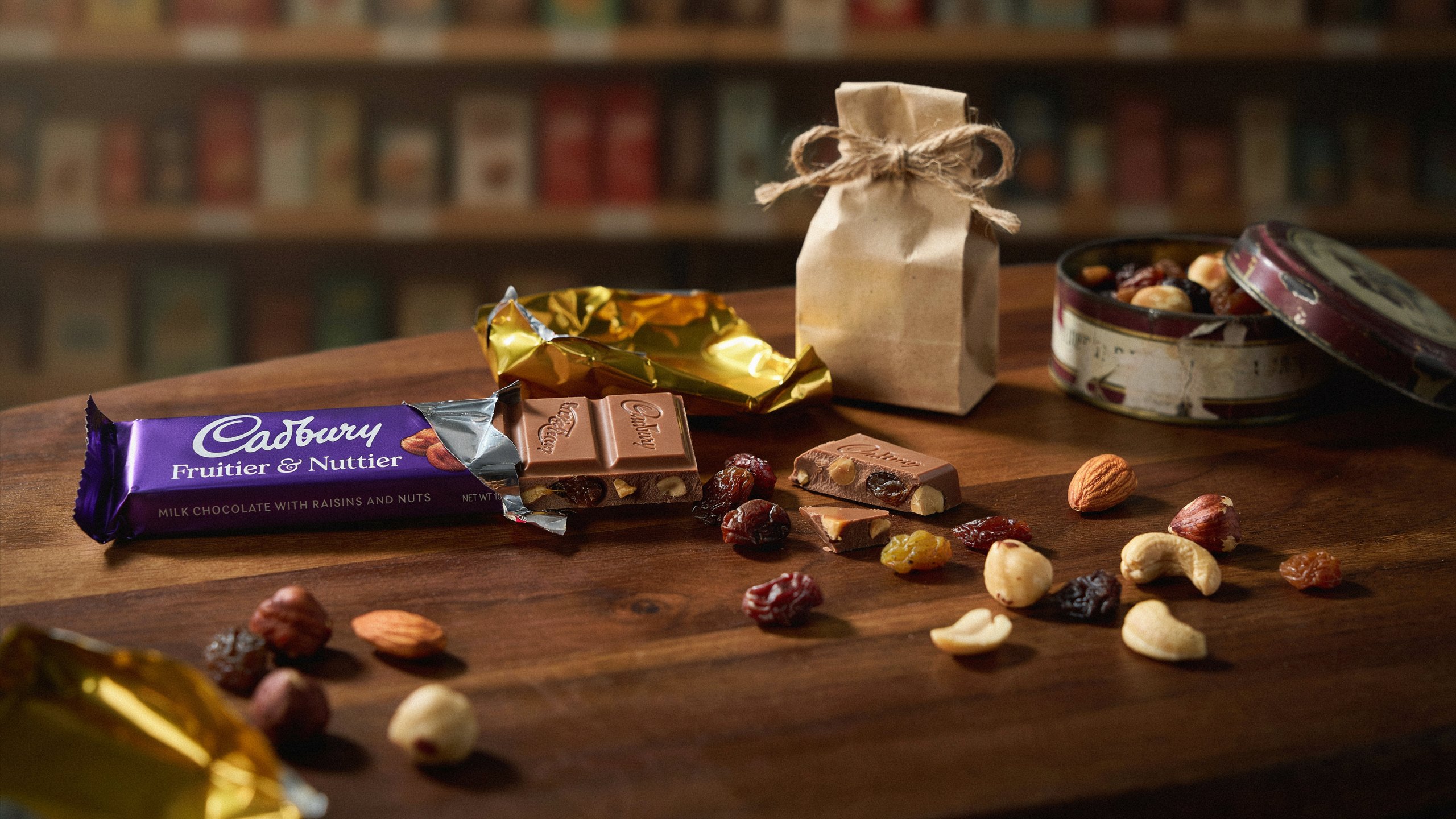 cadbury fruitier nuttier discontinued